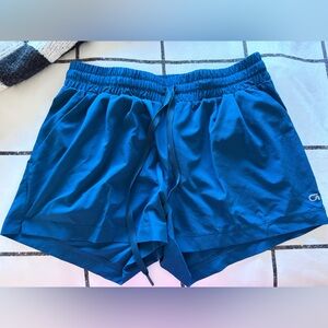 GAP Women's Athletic Shorts in Vibrant Blue